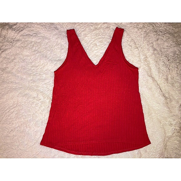 Flowy Ribbed Tank - Picture 2 of 2